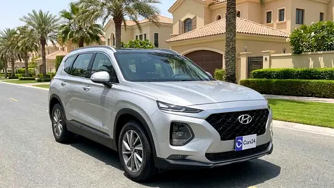 AED 897/m | 0 DP | Free 3 Months Warranty | Service History | 30 Day Return | HYUNDAI SANTA FE 2020