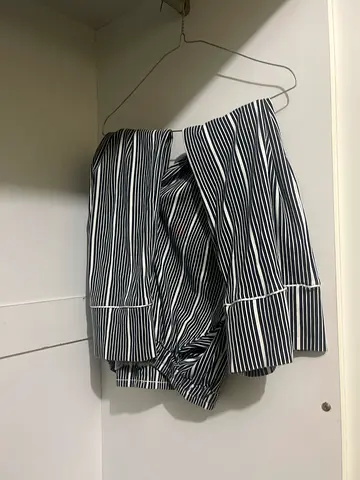 White And Black Large Pants