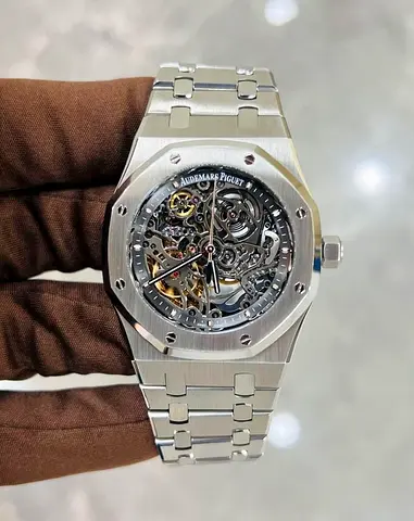 Audemars Piguet Royal Oak Skeleton 1:1 Clone With Box and Card