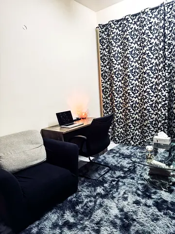 Furnished C.AC Room with Balcony