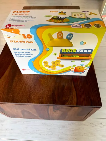QPlayShifu Plugo STEM Wiz Pack – 3 Kits (Count, Letters, Link) – Age 4-10