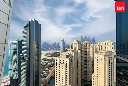 Luxurious 2 Bed Plus Maid | JBR Views | High Floor