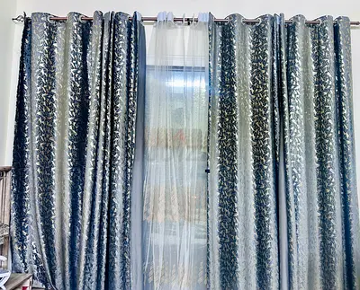 Grey and gold Curtain