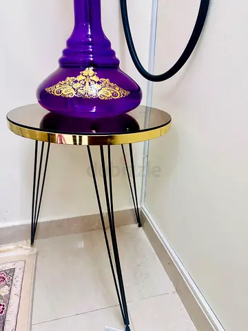 GOLDEN SIDE TABLE x 2