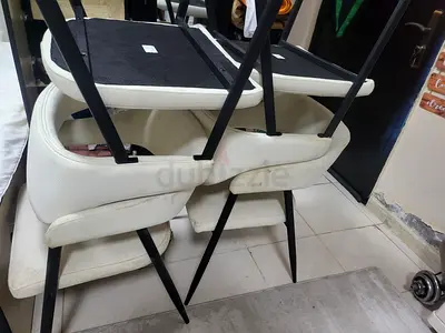 Set of 6 Chairs with Black Legs - Used