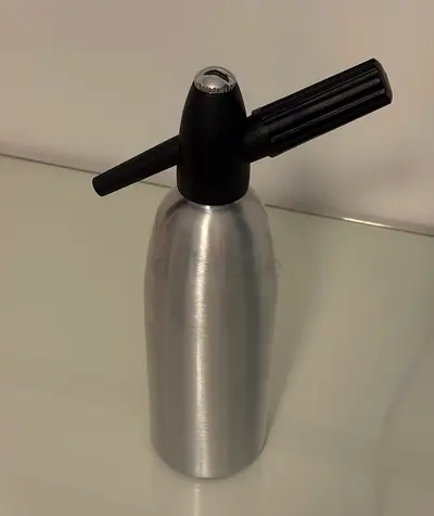 Aluminum Soda Siphon / Seltzer Bottle