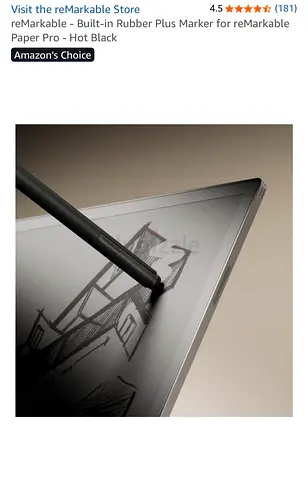 reMarkable Marker Plus (stylus) - brand new in the box