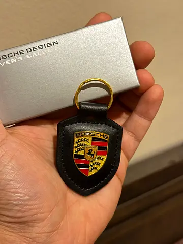 Porsche keychain
