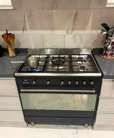 Free Delivery SMEG 2in1 TOP Gass Oven Electric Cooking Range 90x60 CM