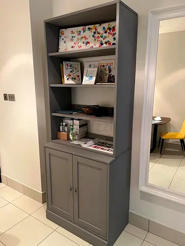 IKEA HAVSTA, storage combination, grey, 81x47x212