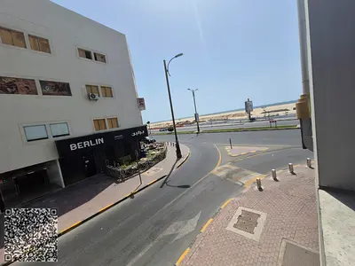Two-bedroom apartment with a living room for monthly rent – Ajman Corniche