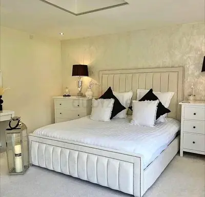 Super King Size Fully Customisable Brand New Bedframe,Hydraulic Storage Can Be Installed