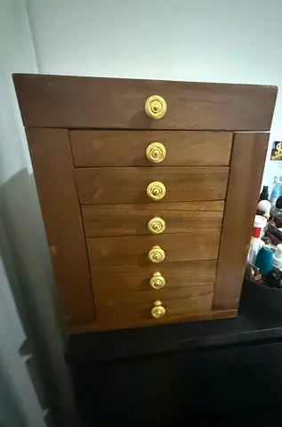 Handmade Jewelry Box Wood