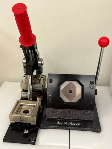 50*50mm Square Fridge Magnet Making Machine Kit, Cutter, and Materials kits, and Label Printer
