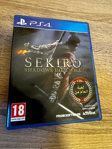 Sekiro: Shadows Die Twice (PS4) - Complete Case, Good Condition