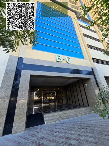 Spacious two bedrooms living hall with covered parking apartment available for sale Al zahya Ajman