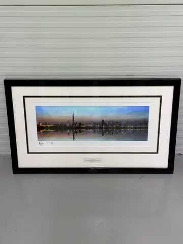 Gregg Sedgwick 48/195 Framed Panoramic Cityscape Photograph - Signed Print
