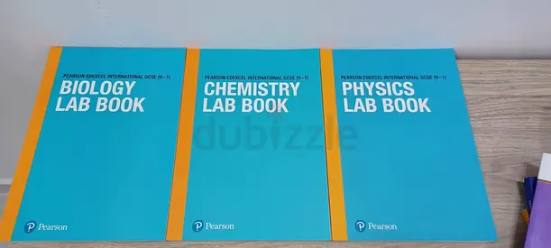 Pearson IGCSE Biology, Chemistry & Physics Lab Books (set of 3)
