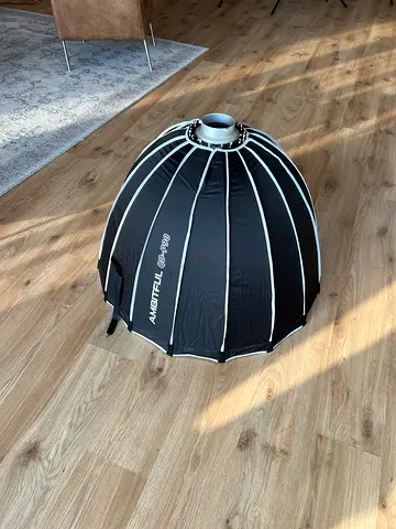 90cm QD-P90 Ambitful Parabolic Octa Softbox, Bowens Mount for LED Video Light