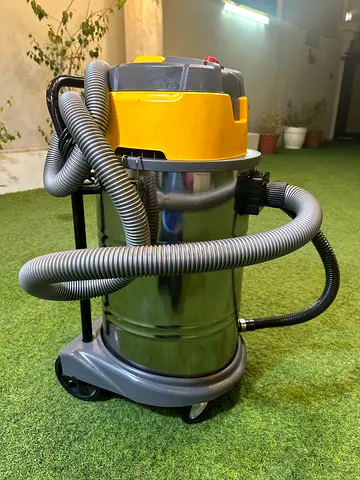 Industrial Wet & Dry Vacuum Cleaner - Stainless Steel,2000 watt / 60 Ltr