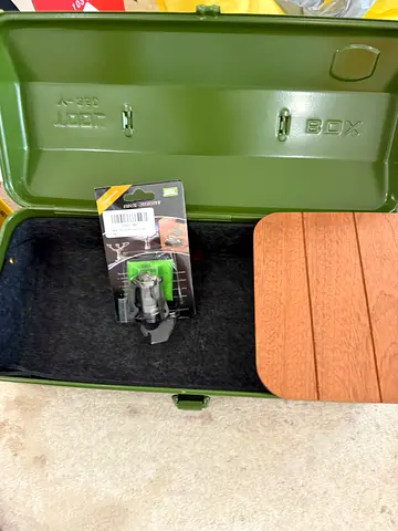box and stove