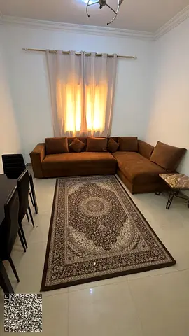 غرفه وصاله مفروش للأيجار الشهري كورنيش عجمان