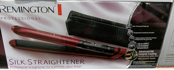 Remington Silk Professional Hair Straightener new