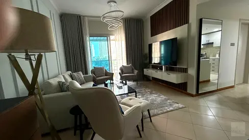 Furnished 2BR Apartment | Marina Diamond 3 | Balcony & Pool View