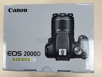EOS 2000D DSLR Camera With 18-55 DC Lens 24.1 MP APS-C Sensor Optical