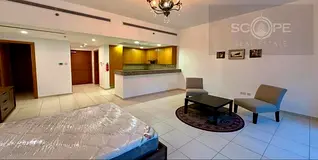 Rented Studio with Balcony Bay Square Business Bay
