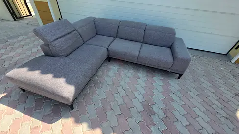 Natuzzi L Shape Sofa