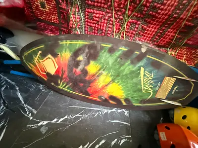 Used colorful short wake surf - good condition