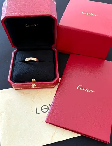 Cartier love Ring Roségold Diamond 57