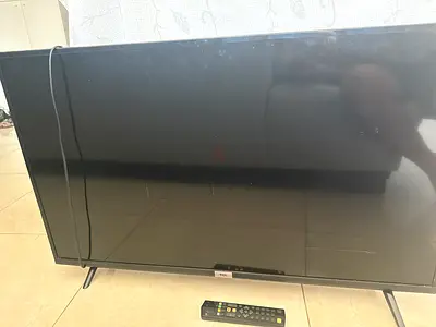 Used TCL 43-inch LED TV with remote - working condition