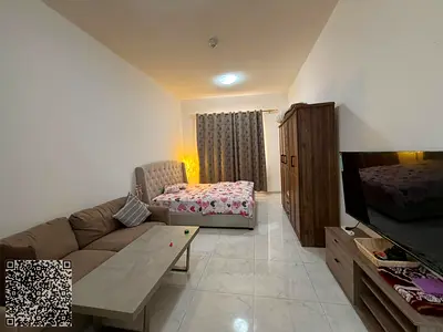 للبيع استوديو جاهز للسكن ببرج الغروب منطقة العاليه عجمان قريب من شارع الشيخ محمد بن زايد