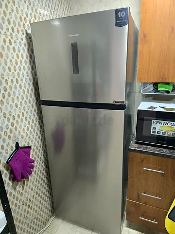 Hisense 599 liter stainless steel no frost refrigerator - excellent condition