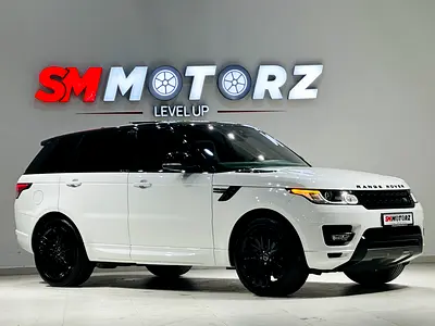 RANGE ROVER SPORTS V6 SUPERCHARGED GCC SPECS FULL SERVICE HISTORY FROM AGENCY AL TAYER