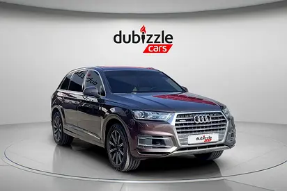 AED 1373/month | 2017 Audi Q7  | GCC Specs | Ref#541957