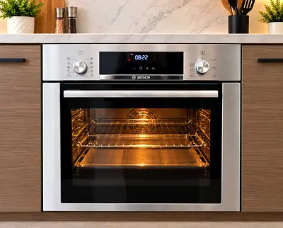 Built-in Bosch Electric Oven series6 Stainless Steel, Good Condition