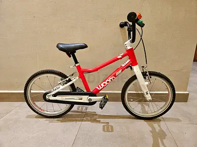 Woom 3 Kids Bike 16 inches (4-6 Years) - Red