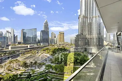 Fully Furnished 2BR | Rented | Burj Khalifa View