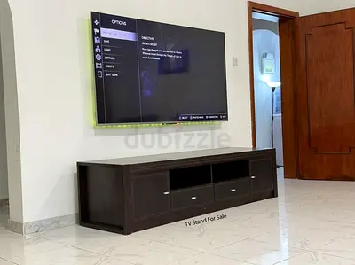 Tv stand / cabinet. Large and ample storage. Suitable for big TV / entertainment center.