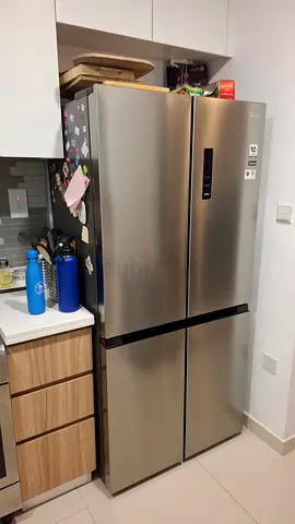 Midea brand Stainless Steel 4-Door French Door Refrigerator - Good Condition