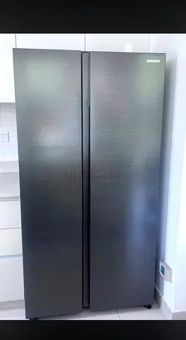 Samsung side by side refrigerator new model same like a new condition