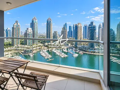 2 BR LARGE LAYOUT | VACANT |FURNISHED |MARINA VIEW