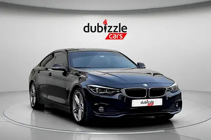 AED 1231/month | 2019 BMW 4-Series 420i Gran Coupe | GCC Specs | Ref#540352