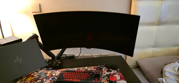 ASUS ROG Swift OLED PG34WCDM gaming monitor
