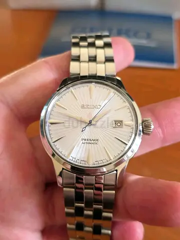 Seiko Presage Automatic Stainless Steel Men's Watch - White Dial