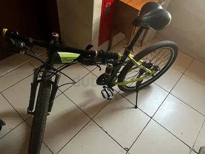 Foldable Mountain Bike for Sale - Black &Neon Yellow