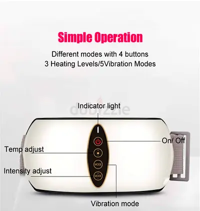 Cordless Heating Pad for Period Cramps Pain Relief, Electric Body Sculpting Belly Massager UK brand